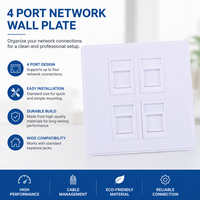 Connecteur modulaire RJ11 RJ14 8P8C à 8 broches pour câble téléphonique