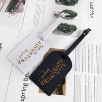 Portefeuille de voyage personnalisé en cuir PU tendance avec porte-passeport et étiquette de bagage