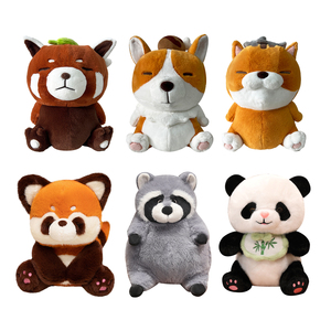 Nouveau 2024 – Peluche personnalisée en forme de cheval ou d'ours, faible MOQ, rembourrage en coton PP, logo personnalisé, unisexe, emballage en sac OPP - Product Image 6