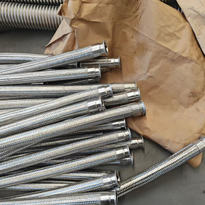 Tubo Flessibile Antideflagrante in Acciaio Inox 304 Intrecciato per Rubinetto Monoforo Caldo e Freddo con Testa <span class=keywords><strong>a</strong></span> Punta Singola - Product Image 4