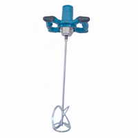 Perceuse électrique sans balais industrielle portative, agitateur manuel pour poudre de mastic et peinture, mélangeur de béton DIY 21V 600W