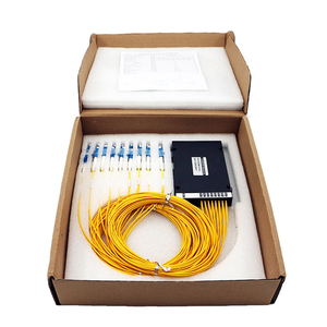CWDM/DWDM/FWDM Optical WDM (1270-1610nm/1271-1611nm) 1-18 Channel Mux Demux LC/UPC Connectors CWDM-03 Model FTTH FTTX 5-Year - Product Image 1