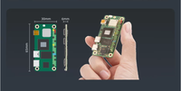 Nouvelle carte de développement Radxa Cubie A7Z avec processeur Allwinner SOC Octa-core, écran double, RISC-V Co-control, Linux 1 Go 2 Go