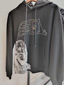 Wx Sdl パーカー 2 100% コットン 冬用 通気性 ホップ カスタム パーカー メーカー メンズ パーカー - Product Image 6