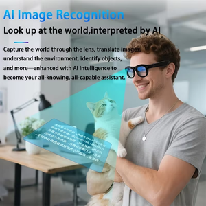 YX100 Ligero para Gafas Inteligentes, Cámara Inalámbrica de 800W Píxeles, Video en Vivo para Viajes, Llamadas de Voz, Traducción Instantánea - Product Image 2