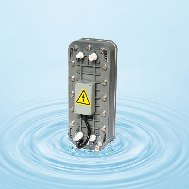 EDI Module Continuous Electrodeionization Membrane Stack No Chemical Regeneration for RO Ultrapure Water Treatment System
