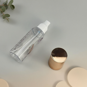 Nhà Máy Giá Sang Trọng 150Ml Vai Phẳng Chai Nhựa Pet Với Nắp Vàng Cho Chất Lỏng Huyết Thanh Chăm Sóc Da Và Chăm Sóc Cá Nhân - Product Image 5