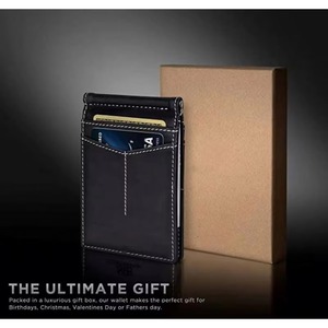 BSCI factory High quantity <b>genuine</b> <b>nylon</b> Purse High quantity minimalism <b>nylon</b> bifold wallet - Product Image 3