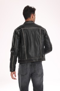 Tissu de mode pour hommes prix usine 2023 vestes en PU 100% pour hommes vestes de haute qualité pour hommes - Product Image 5