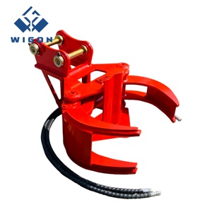 Wigon Factory Direct Sale <b>Hydraulic</b> Tree Shear for 2-25 Excavators, Forest Wood Cutting and Shearing Machine - Product Image 2