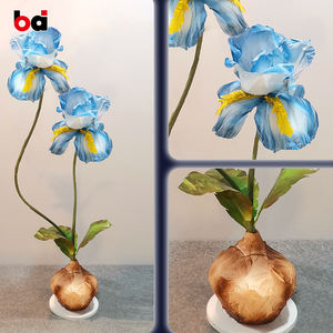 Guía <span class=keywords><strong>de</strong></span> Origen Artesanal con Diseño <span class=keywords><strong>de</strong></span> Orquídea Phalaenopsis Simulada, Hecha <span class=keywords><strong>de</strong></span> Tela, Específicamente para Decoración del Hogar en Interiores - Product Image 2