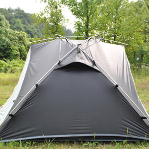 <span class=keywords><strong>Tenda</strong></span> da campeggio ultraleggera da esterno per 2 CXZ-224 doppi strati in bianco <span class=keywords><strong>e</strong></span> nero resistente - Product Image 2