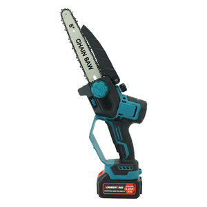 8-дюймовая бесщеточная левосторонняя аккумуляторная цепная пила Беспроводная электрическая мини-бензопила для дерева - Product Image 6