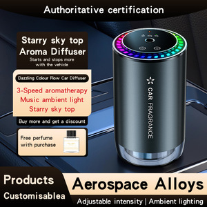 <span class=keywords><strong>Diffuseur</strong></span> d'arômes de voiture USB tout anglais pour <span class=keywords><strong>Amazon</strong></span> Cross-Border Star Top Pickup Atmosphere Light Explosions étrangères 50ml Plastique 1 - Product Image 2
