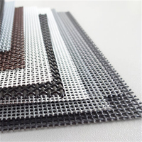 Maille de sécurité anti-insectes en acier inoxydable, écran en fil métallique haute résistance pour fenêtres, portes, ventilation et protection résidentielle