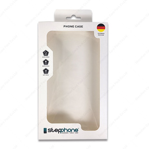 In ấn hộp bảo vệ màn hình các tông bao bì giấy với rõ ràng PVC cửa sổ điện thoại trường hợp hộp đóng gói - Product Image 2