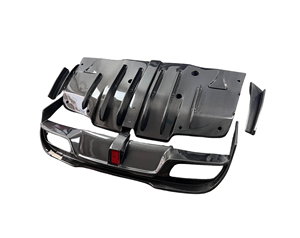 Difusor de Parachoques Trasero de Fibra de Carbono Estilo IMP para Mercedes-Benz W205 C63, Pieza de Repuesto para Automóvil - Product Image 4