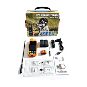 Collier de suivi pour animaux de compagnie Eseek, étanche, réseau 4G+VHF, système d'exploitation Android, portée de 15 km - Product Image 4