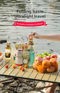 Bassin d'eau spécial de modèle de chat portable pliable de film <span class=keywords><strong>souple</strong></span> transparent avancé de PVC pour des pique-niques extérieurs - Product Image 2