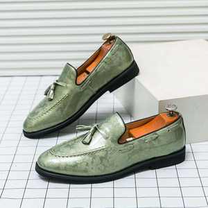 รองเท้าหนังลำลองทรงหัวแหลมรุ่นใหม่ปี 2026 ดีไซน์ทันสมัย เงางาม เพิ่มความสูงแบบสบายๆ รองเท้าหนังแฟชั่นสำหรับผู้ชาย - Product Image 4