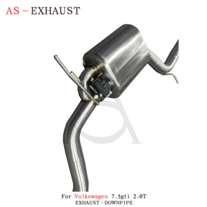 Système d'échappement Catback en alliage Valvetronic pour Volkswagen <span class=keywords><strong>Golf</strong></span> <span class=keywords><strong>GTI</strong></span> MK7 MK7.5 EA888 2.0T 2014+ <span class=keywords><strong>Performance</strong></span> System - Product Image 3
