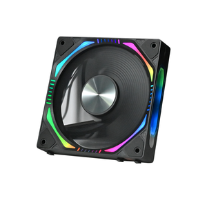 Nouveau design ventilateur de refroidissement d'ordinateur haute performance 3Pack ventilateur Daisy Chain PWM 4PIN <span class=keywords><strong>Support</strong></span> <span class=keywords><strong>PC</strong></span> Gaming ARGB Fan - Product Image 5