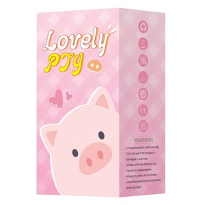 Le plus récent masseur de Clitoris de léchage doux en Silicone pour <span class=keywords><strong>femme</strong></span> USB vibrateur de langue rechargeable conception de cochon de puissance forte - Product Image 4