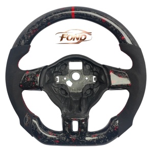 <span class=keywords><strong>Volante</strong></span> de Fibra de Carbono para Volkswagen Golf 6 MK6 MK7 Jetta Tiguan <span class=keywords><strong>MK1</strong></span> Passat CC Scirocco Beetle A5 Polo 6R - Product Image 1