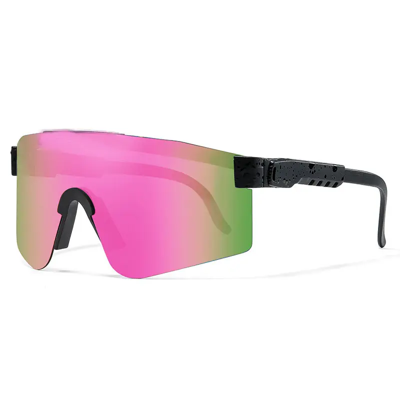 Дизайнерские солнцезащитные очки UV400, большие велосипедные очки, мужские и женские спортивные солнцезащитные очки на открытом воздухе