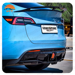 Mô hình y hiệu suất nâng cấp khuếch tán phía sau cơ thể tự động hệ thống sợi carbon mô hình ABS PP phía sau bội cơ thể Kit cho Tesla mô hình y - Product Image 6