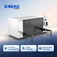Máquina de Corte Láser de Fibra de 3015 con Mesa de Trabajo Individual y Cubierta Completa, Estándar CE, 1500W, 2000W, 3000W