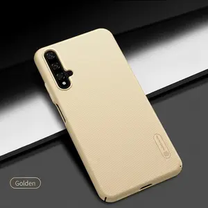 NillkinマットバックカバーHuawei Honore20プロケースカバー用スーパーフロストシールドケース6.26インチギフトフォンホルダーカバー