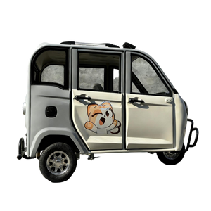 Triciclo Eléctrico de Ocio Directo de Fábrica para Exportación, Diseño de Doble Fila, Doble Uso para Pasajeros y Carga, Ideal para Recoger Niños - Product Image 4