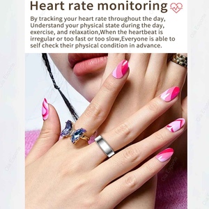 Nuevo Anillo Inteligente 2026 para Hombre y Mujer, Monitor de Frecuencia Cardíaca, Oxígeno en Sangre y Sueño, Anillo Inteligente IP68 y 5ATM Resistente al Agua, Anillo con Modo Multideportivo - Product Image 4