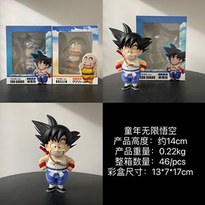 Anime Cartoon Childhood Infinite Series Goku PVC Anime Collection Décoration de bureau Jouets - Product Image 5