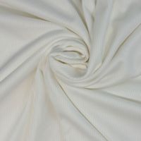 Tela de Seda de Hielo Elástica Acanalada, Cómoda para el Verano, Tejido de Punto Acanalado de Poliéster, Transpirable, Elástico, Suave al Tacto, Ropa Deportiva para Niñas