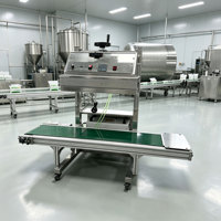 Machine de thermoscellage semi-automatique électrique avancée avec convoyeur pour sacs en plastique chimique 220V Garantie 1 an