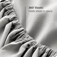 Ensemble de draps en polyester faciles à poser, sans plis, ensemble de literie 4 pièces pour hôtel