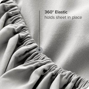 Bộ ga trải giường polyester không nhăn, dễ sử dụng, cỡ Full, 4 món, dành cho khách sạn - Product Image 5