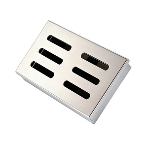 Boîte à fumée Pinnovo pour barbecue au charbon et au gaz en acier inoxydable - Boîte à fumée pour copeaux de bois, améliore les saveurs des grillades pour le barbecue - Product Image 5