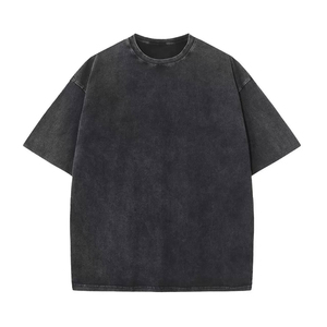 Camiseta de Algodón Resistente de 230g, Nueva Colección 2026, con Logotipo Personalizado, Estilo Retro, Camiseta Estampada para Hombre, Venta al Por Mayor - Product Image 2
