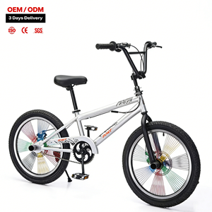 Vélo <span class=keywords><strong>BMX</strong></span> professionnel 20 pouces le plus vendu, monovitesse, pour la ville, fourche et cadre en acier, design cool - Product Image 1
