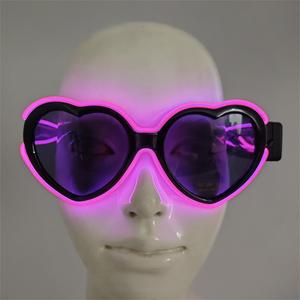Valentine's Day Heart Bachelorette <strong>Party</strong> <strong>Glasses</strong> Fluorescent Rave Festival Girl Light <strong>Glasses</strong> Neon <strong>Party</strong> Favor Sunglasses - Product Image 2