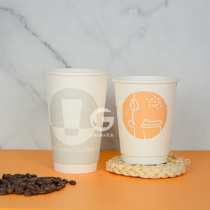 Vaso de Papel de Doble Pared de Tamaño Personalizado, Suministro de Fábrica, Vaso Desechable - Product Image 3