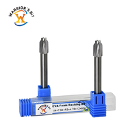 Fraise à queue Warrior's Bit 4 cannelures en carbure monobloc, diamètre de queue 1/4 1/2 pouce, haute vitesse, précision, CNC, outils OEM/ODM pour le bois