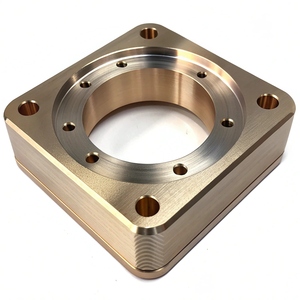 Pièces métalliques usinées CNC sur mesure de haute précision - Usinage laser, fraisage et autres services pour la laiton, l'aluminium et le cuivre - Product Image 3
