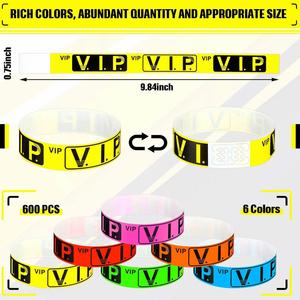 Bracelets promotionnels personnalisés avec logo d'usine, fermoirs holographiques pour festivals, bracelets colorés à boucle - Product Image 2