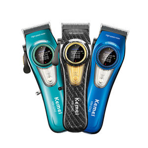 Tondeuse à cheveux électrique Kemei KM-2242, moteur sans balais, affichage numérique, 7000-9000 tr/min, modèle à charge USB - Product Image 1