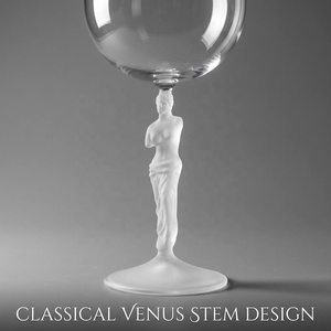 Copa de Vino de Lujo Premium con Forma de Cuerpo, Tallo Esmerilado, Escultura de la Diosa Griega <span class=keywords><strong>Venus</strong></span> de Milo, Copa para Vino Tinto - Product Image 3
