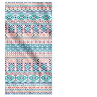 AMOROUD Handuk Pantai Musim Panas Anti Pasir Ringan Warna-warni Turki untuk Dewasa, Jubah Waffle Cepat Kering dari Bahan Microfiber dengan Motif Bunga Capybara Kartun
